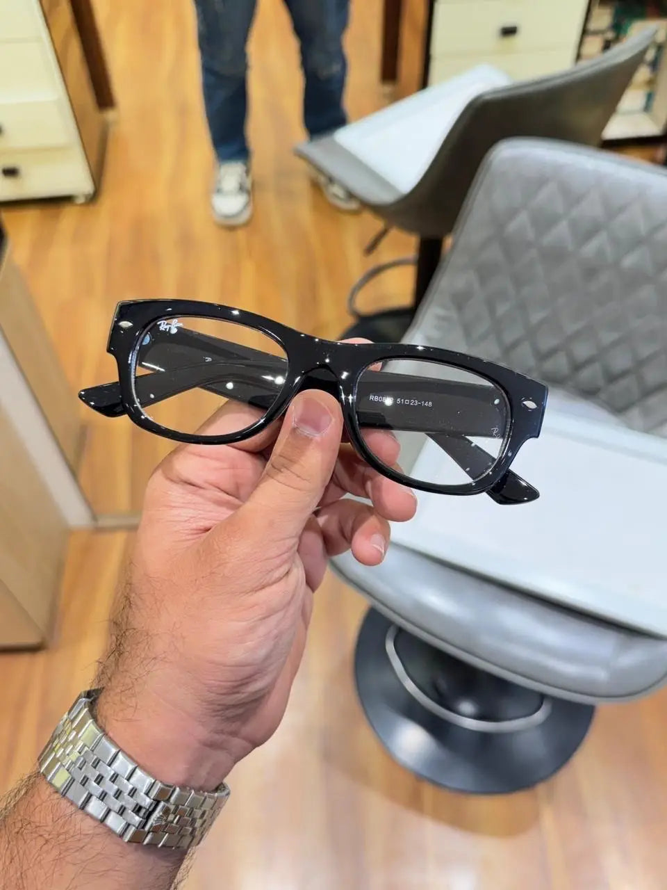 Rayban_0832_black_plano