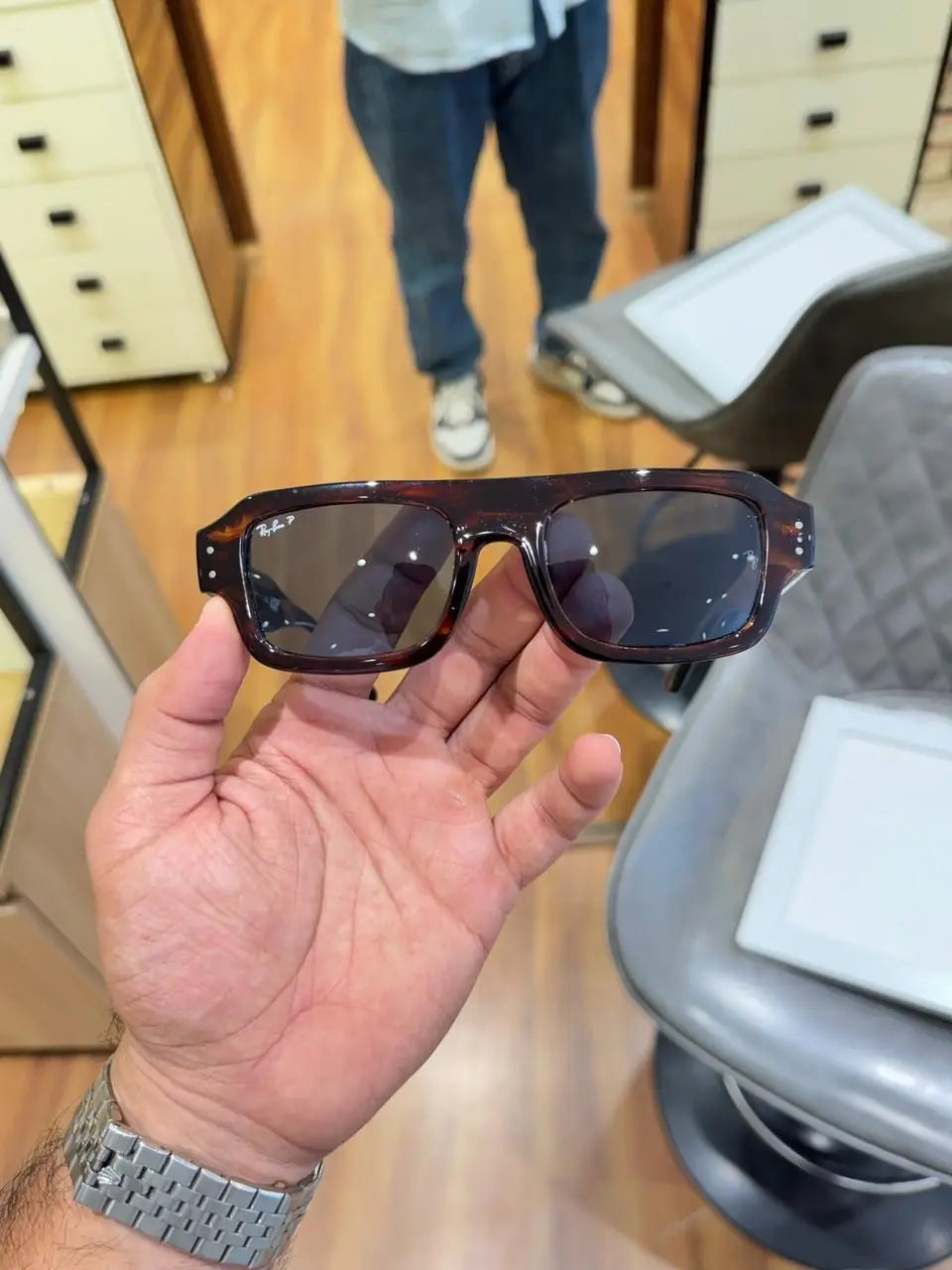 rayban 4454 tiger blue
