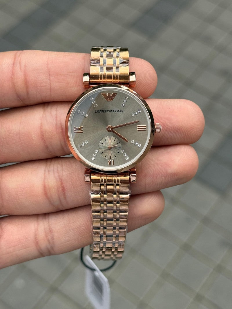 Emporio Arman i Women Rose Grey Diamond Edition