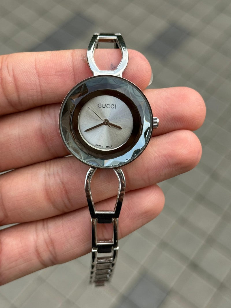 Gucc i Slim Women s Silver White Secondary image