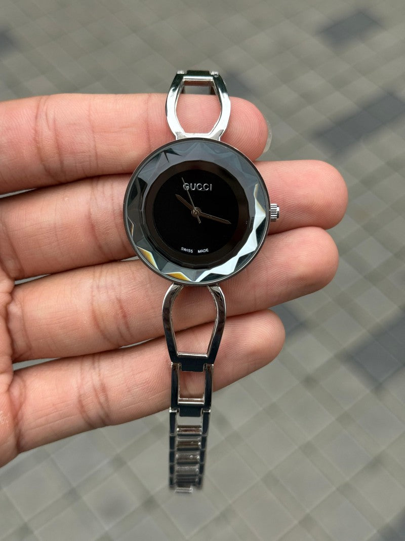 Gucc i Slim Women s Silver Black Main image