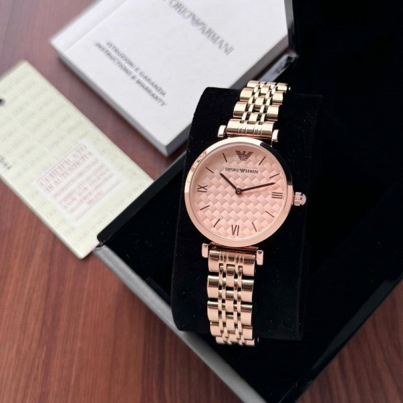Emporio Arman i Women s Rose Gold Mate Main image