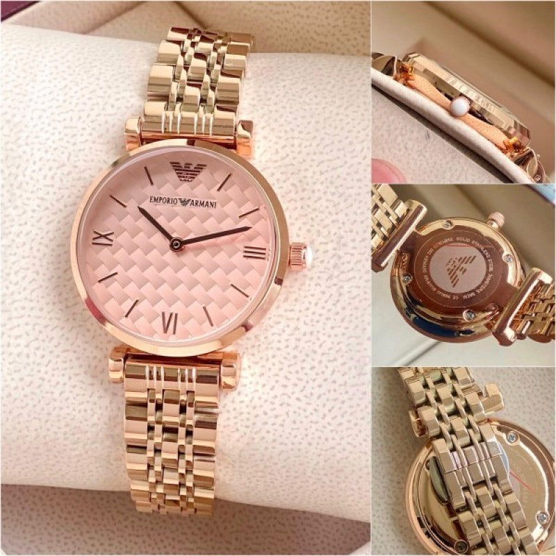 Emporio Arman i Women s Rose Gold Mate