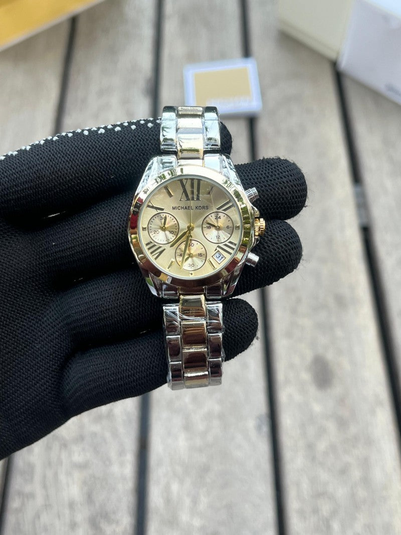 Michael Kor s Roman Two tone Gold