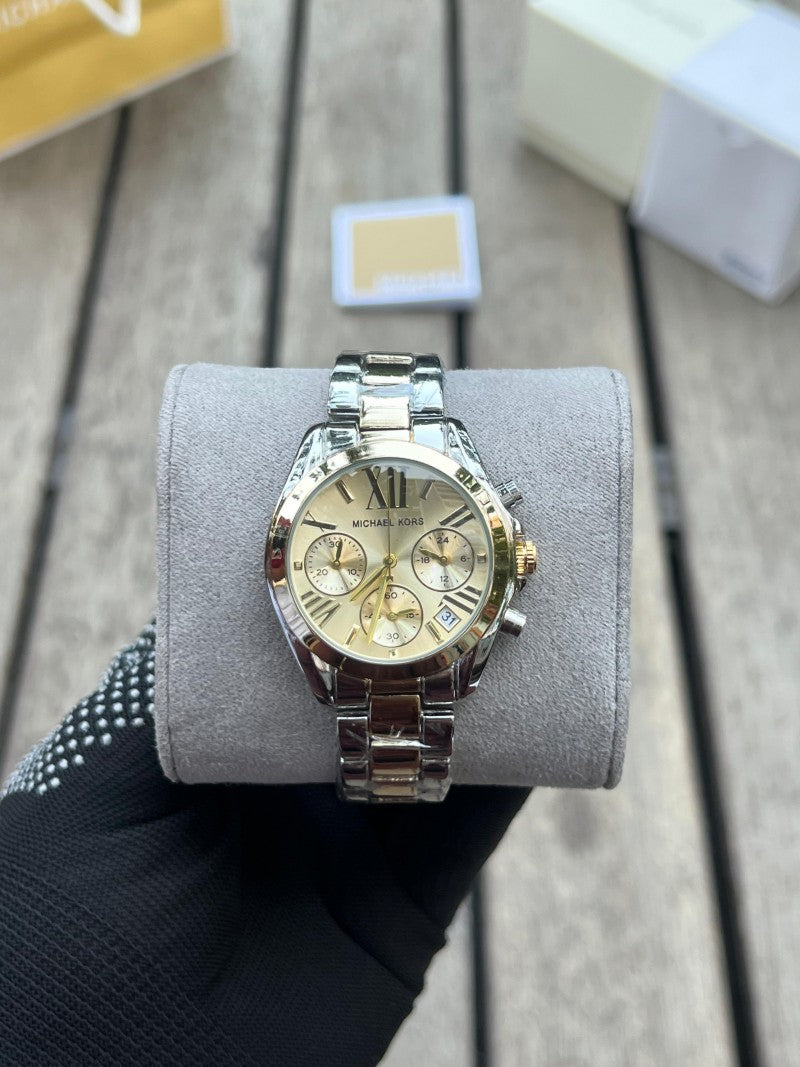 Michael Kor s Roman Two tone Gold