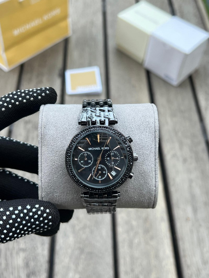 Michael Kor s Chronograph Full Black Main image