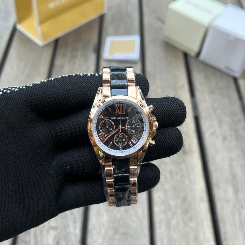 Michael Kor s Roman Black RoseGold Secondary image