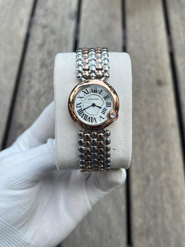 Cartie r Ballon Womens White Dial