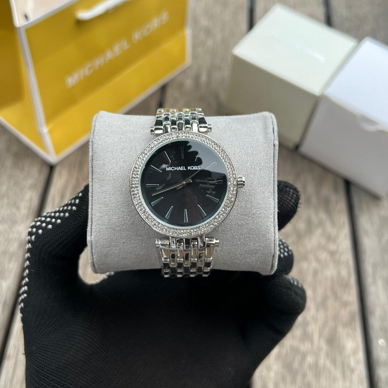 Michael Kor s Darci Silver Black Secondary image
