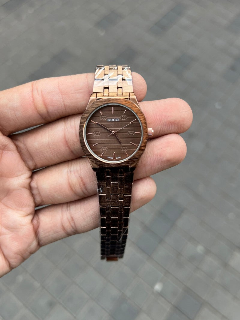 Gucc i Slim Brown Women s