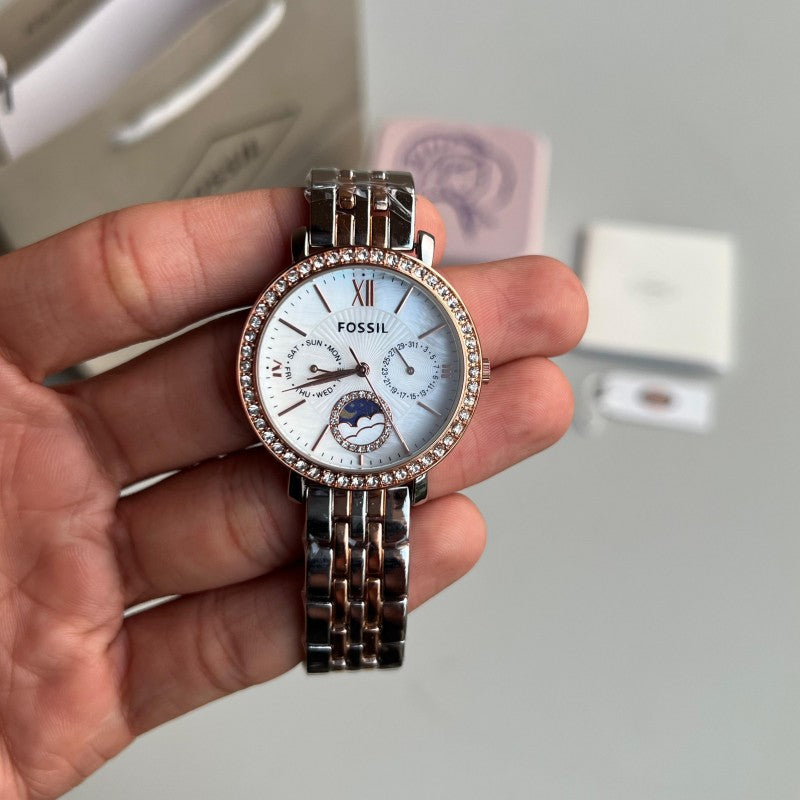 Fossi l Chronograph Women s Dual Tone Secondary image