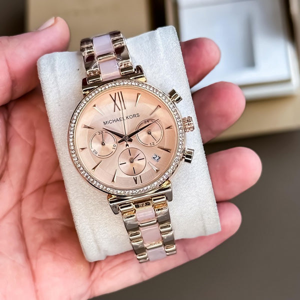 Michael Kor s Sofie Chronograph Womens
