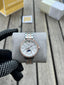 Fossi l Chronograph Dual tone White Dial