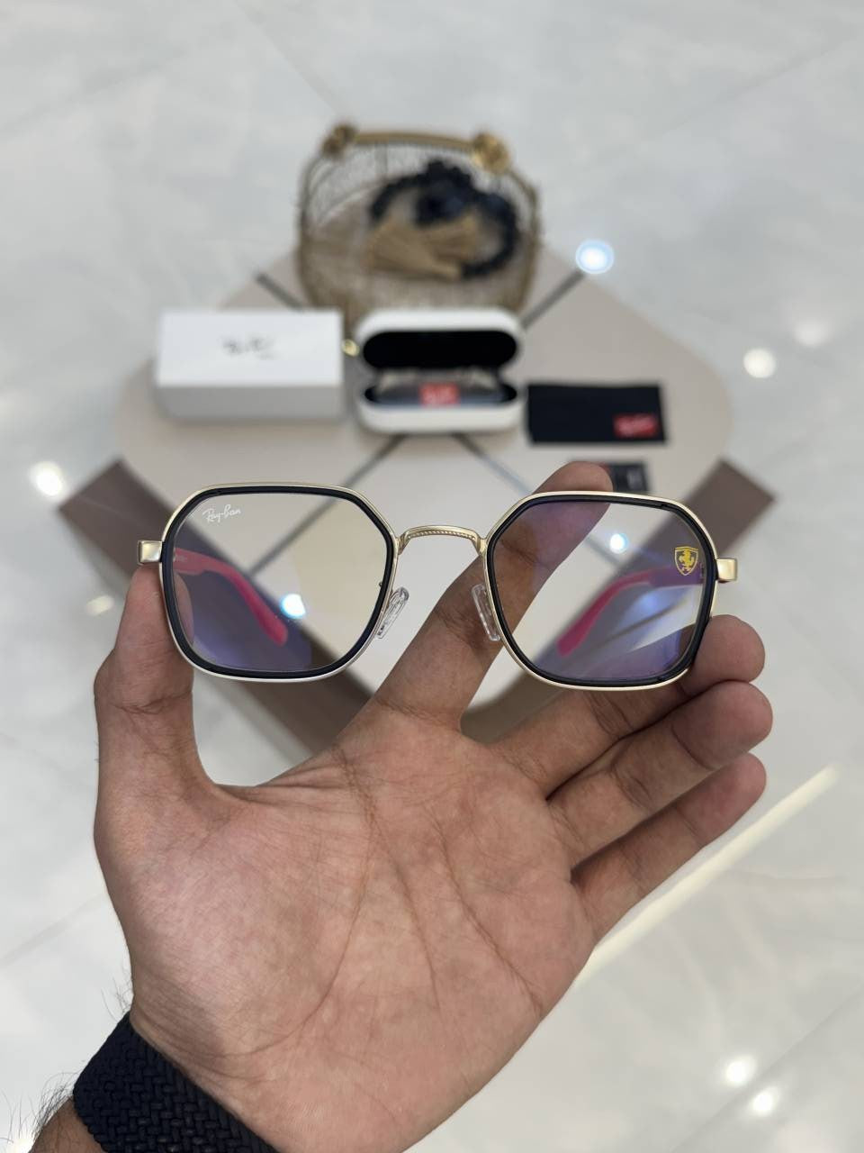 Rayban_8810_Gold_Black