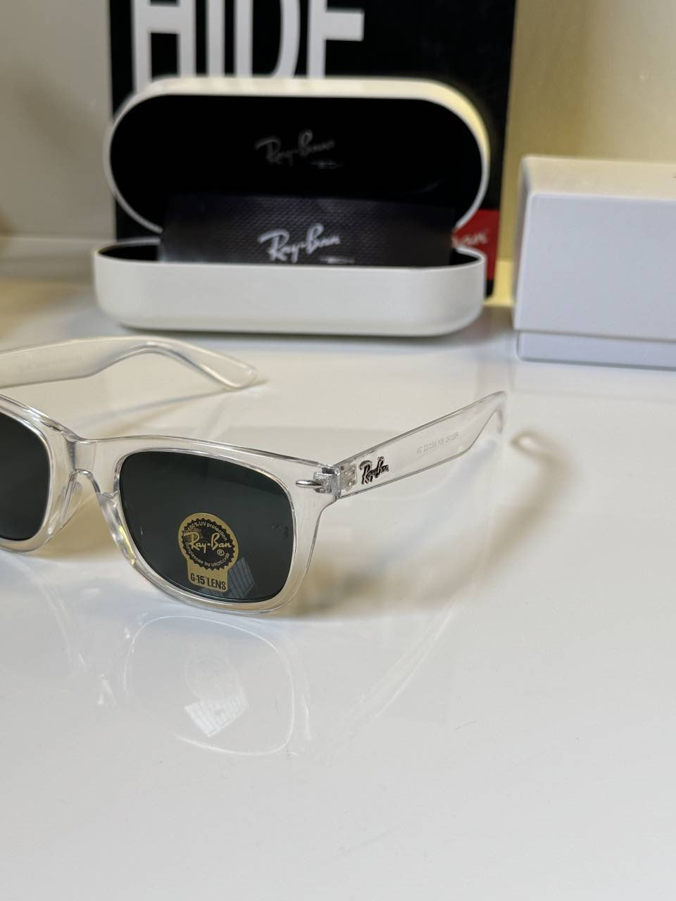 Rayban_2140_white_green