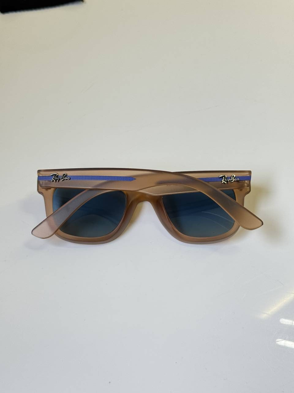 Rayban_502_Brown_Blue_Reverse_Wayferar