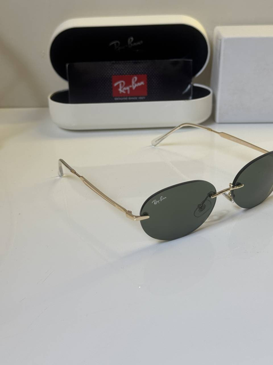 Rayban_3767_Gold_Green