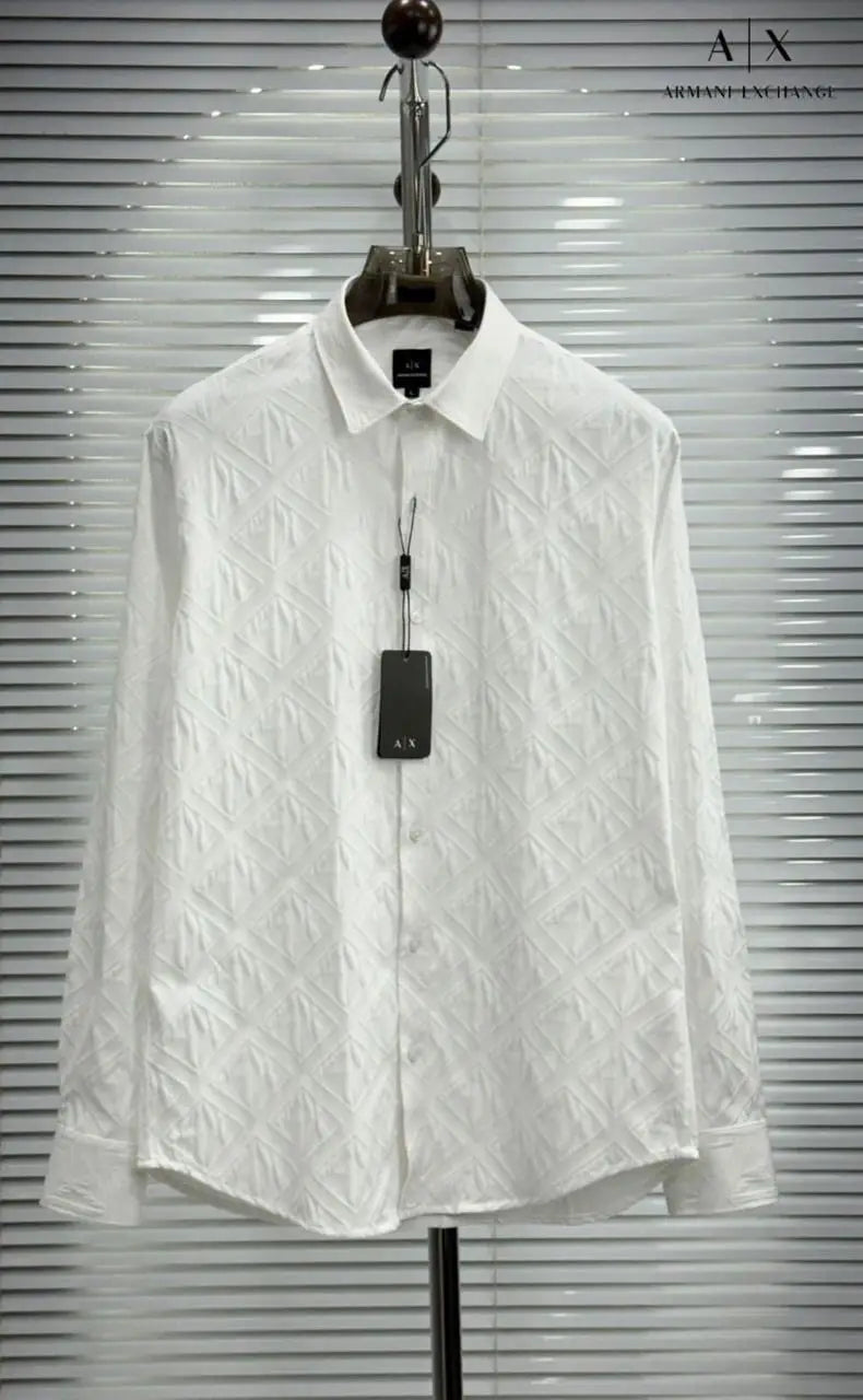 Arman i Exchange White Luxury Shirt With Premium Box Packing Secondary image