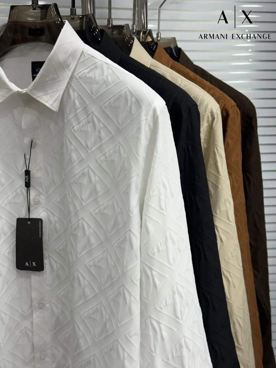 Arman i Exchange Cream Luxury Shirt With Premium Box Packing Secondary image