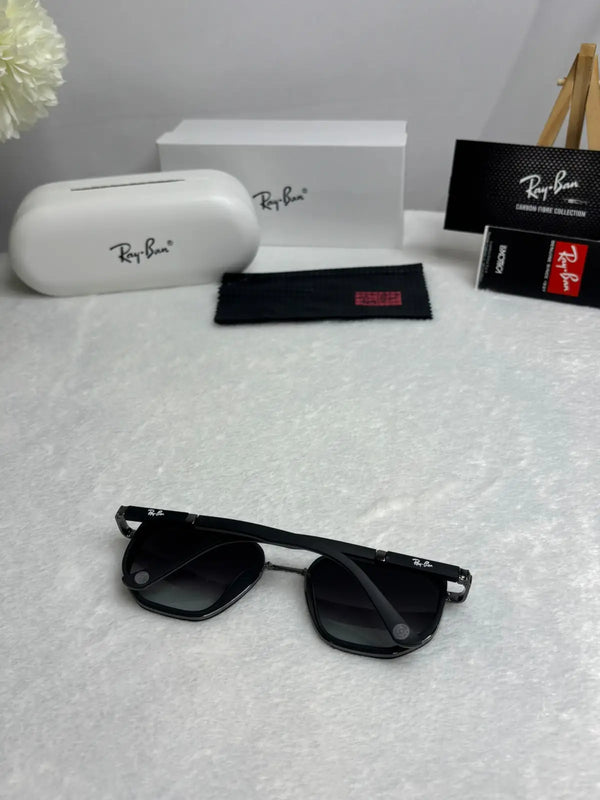 RayBan 3162 matt black smoke grey