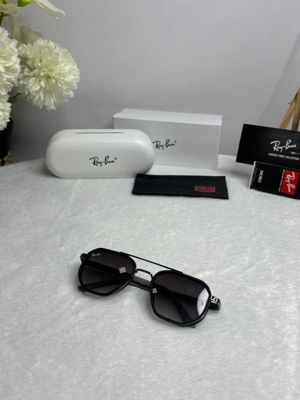 RayBan 3162 matt black smoke grey