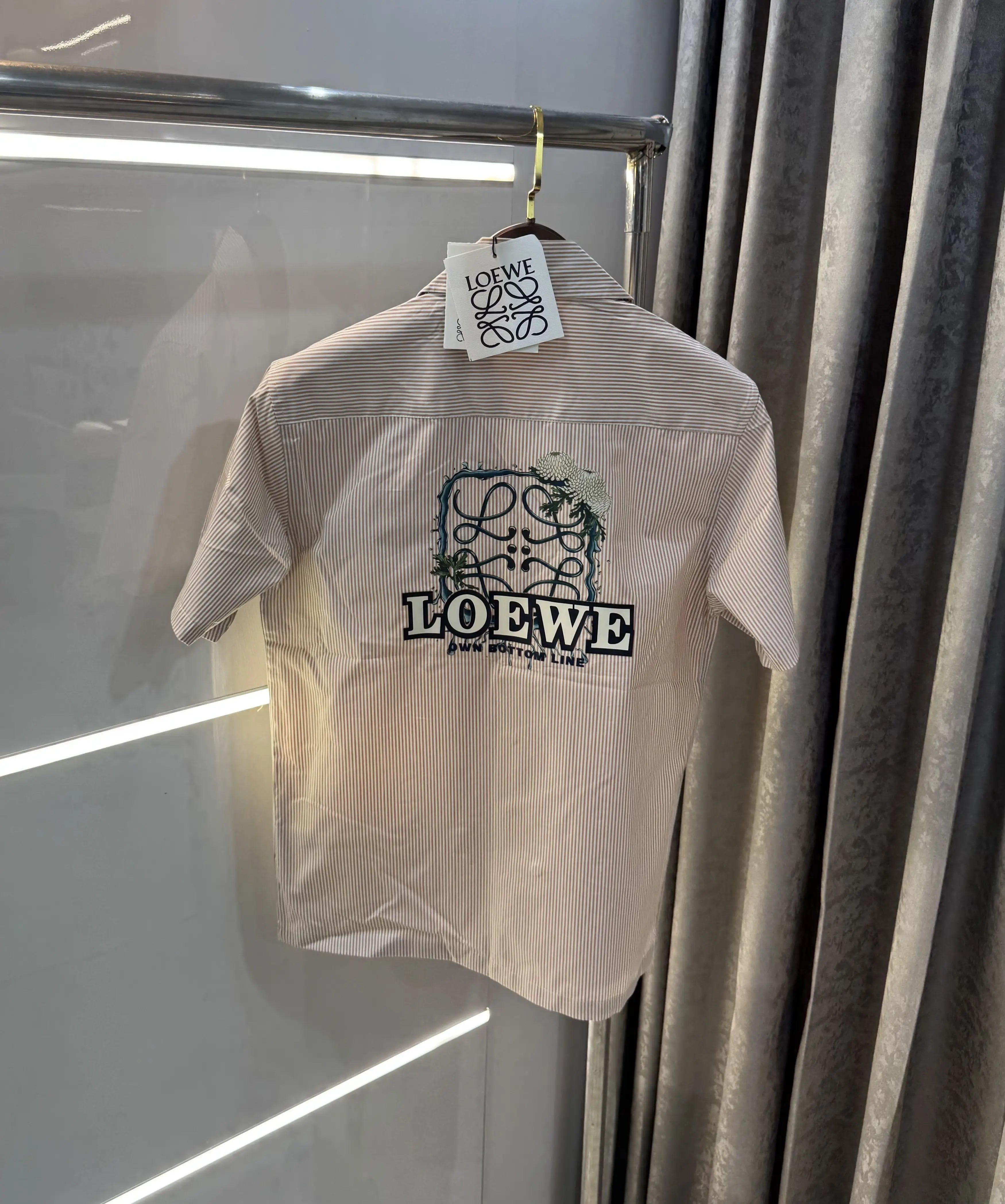 Loewe Beige Logo Work Premium Shirt Secondary image
