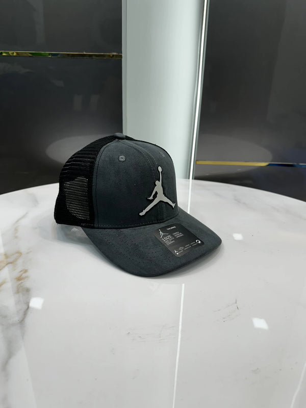 Air Jorda n Grey Suede Premium Imported Cap