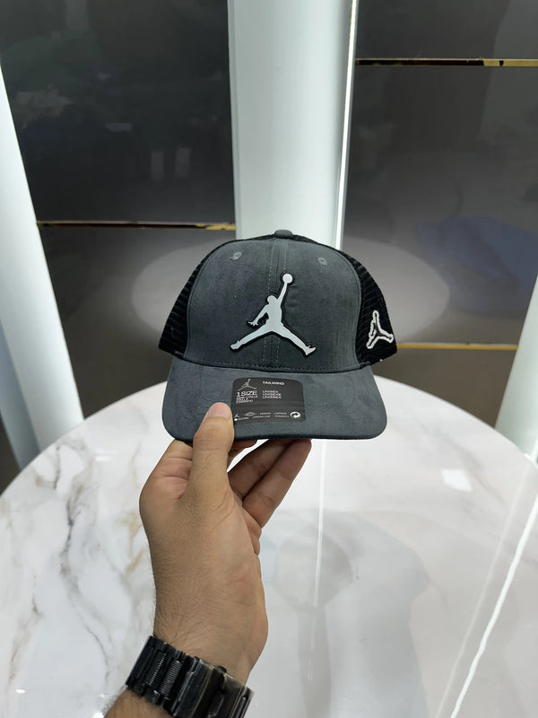 Air Jorda n Grey Suede Premium Imported Cap