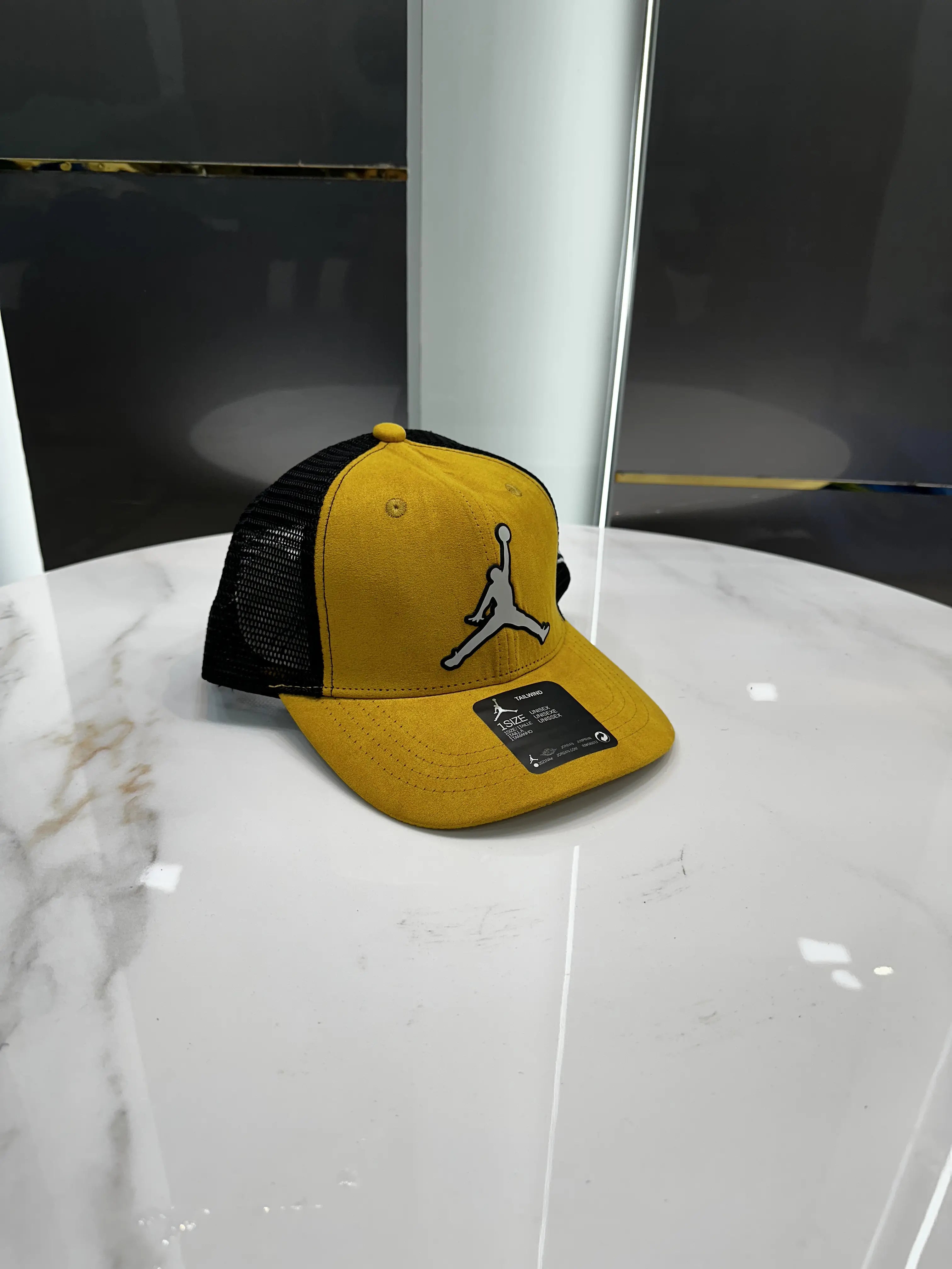 Air Jorda n Yellow Suede Premium Imported Cap