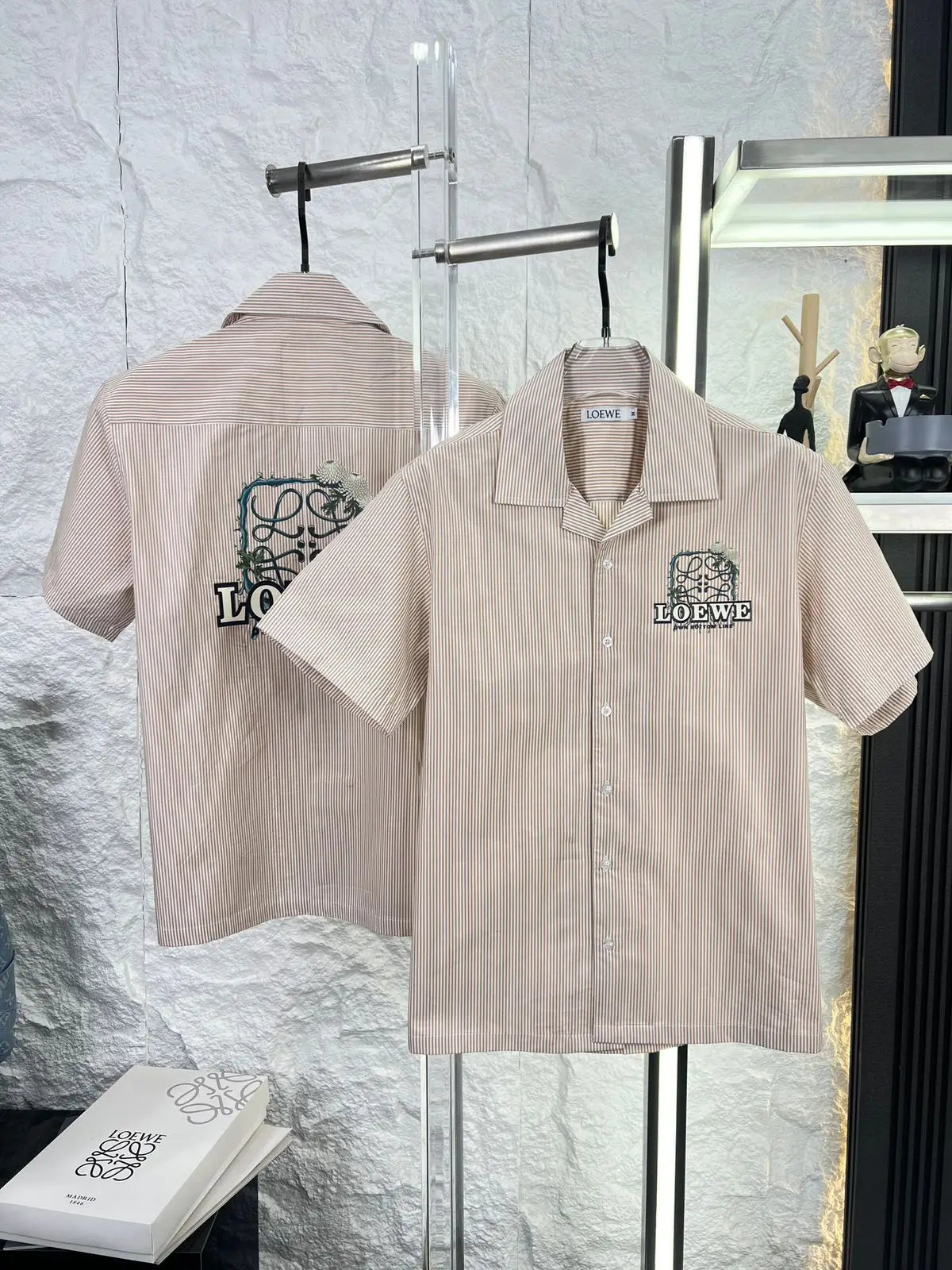 Loewe Beige Logo Work Premium Shirt Main image