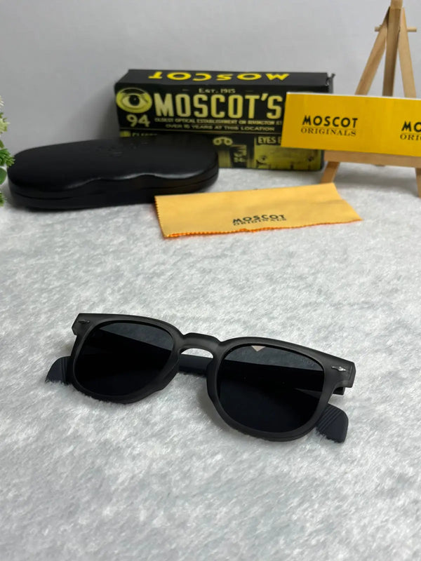 Moscot 120 crystal grey smoke