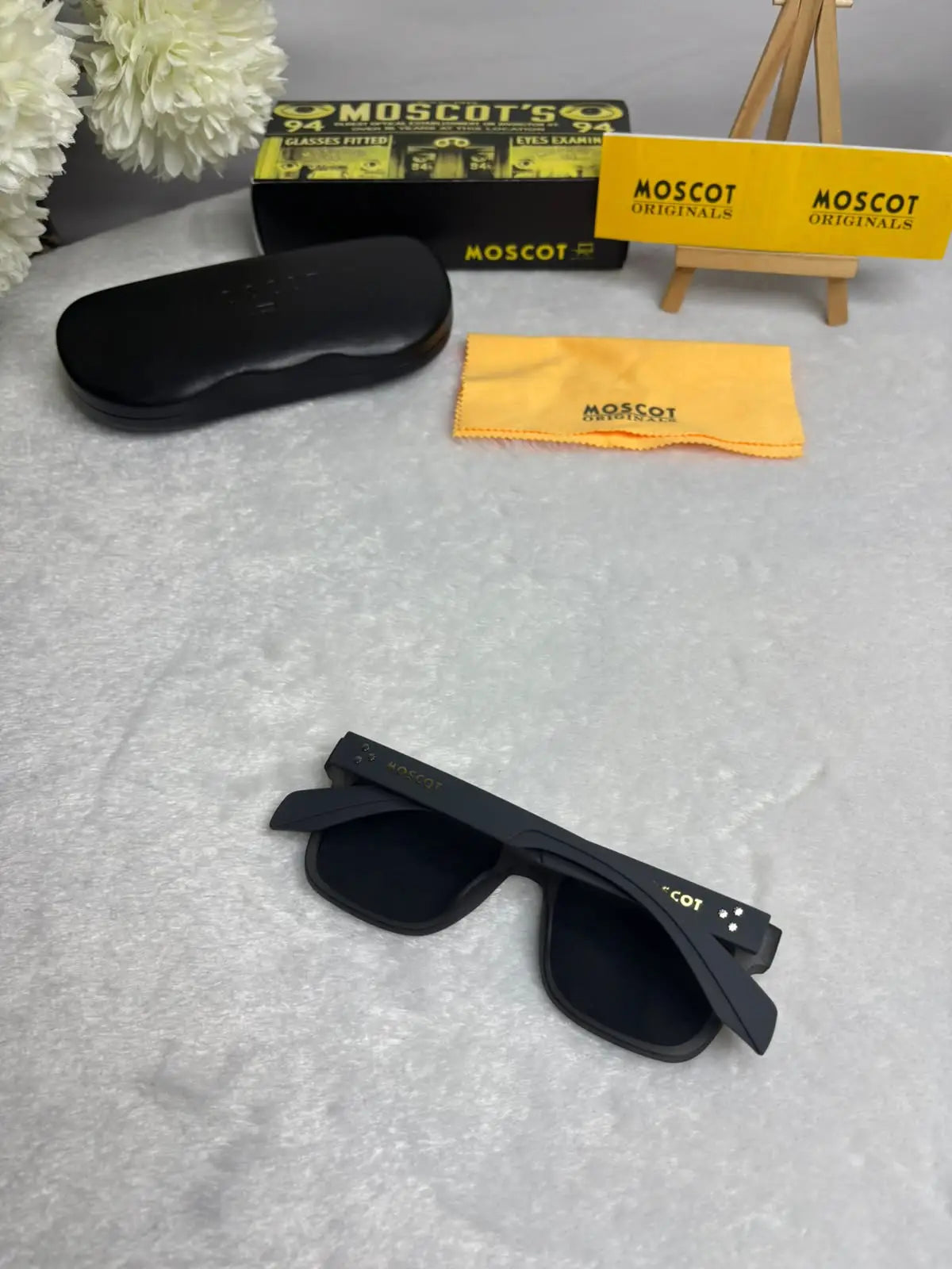 Moscot 130 crystal grey