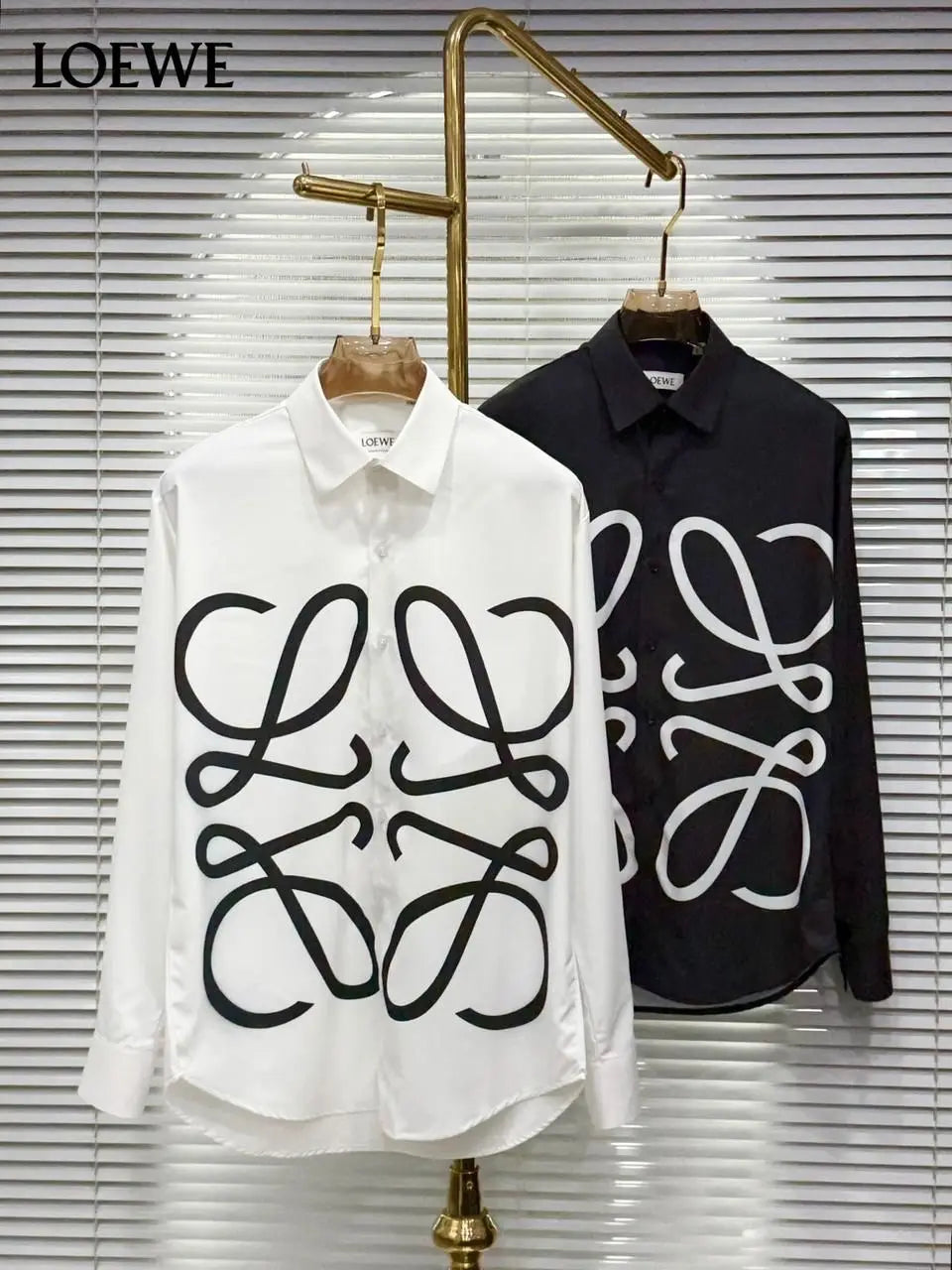 Loewe Black Designer Premium Shirt