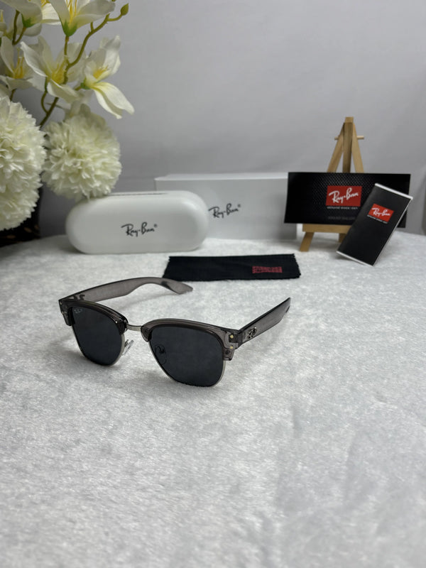 Rayban Clubmaster 0504 Grey Black