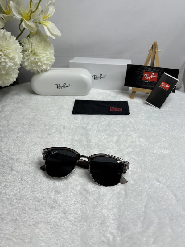 Rayban Clubmaster 0504 Grey Black