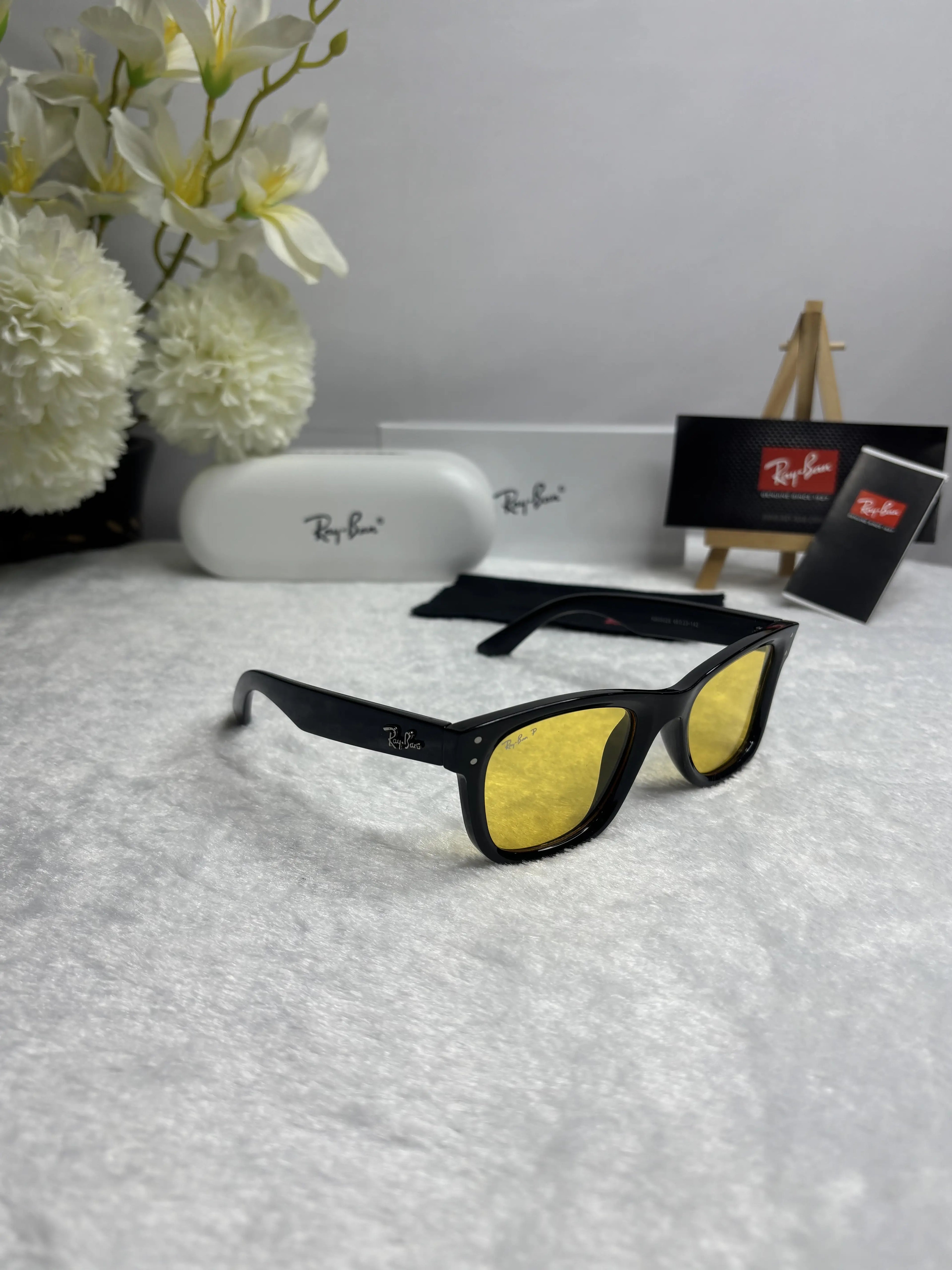 Rayban 0502 Black Yellow