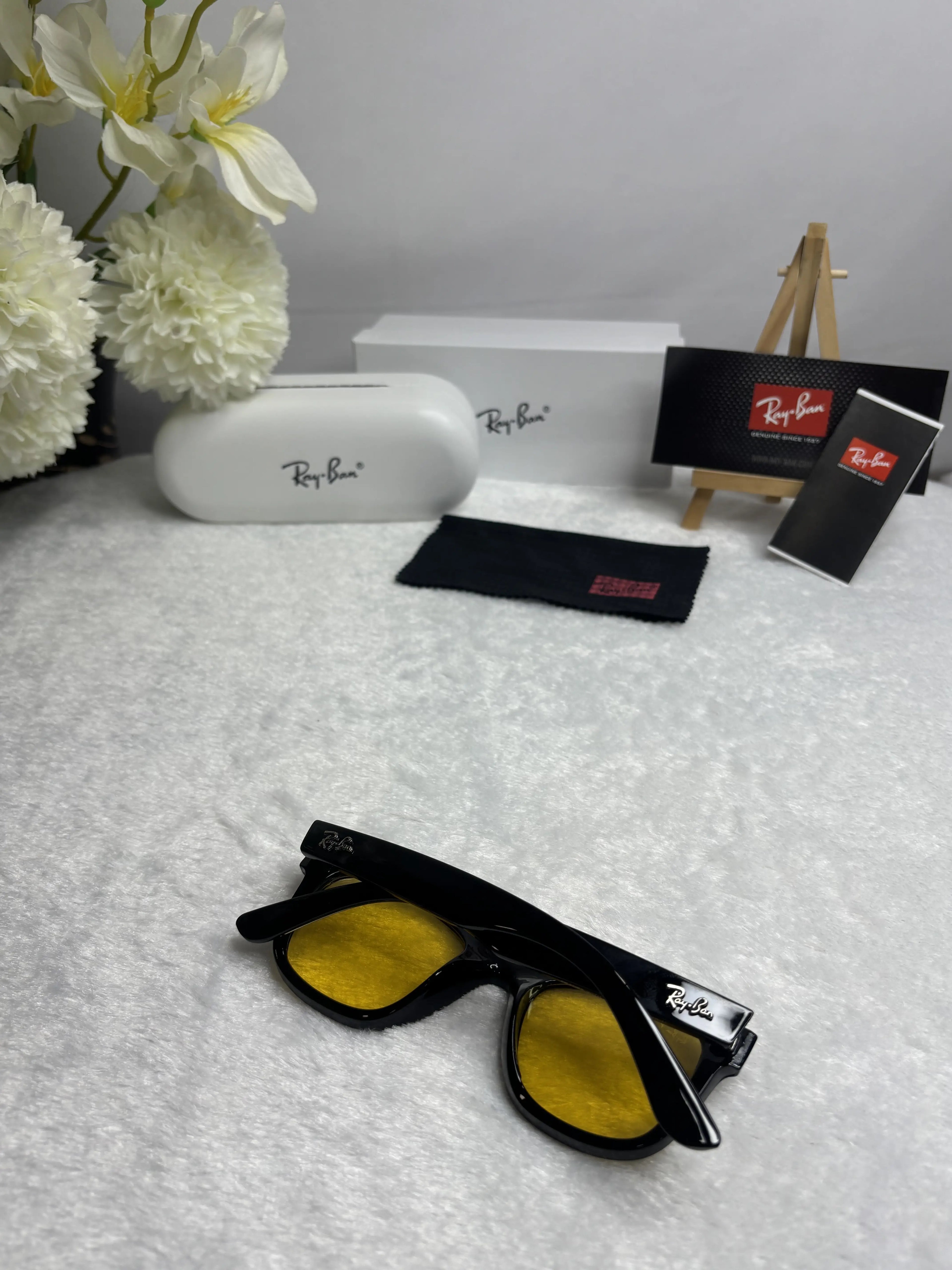 Rayban 0502 Black Yellow