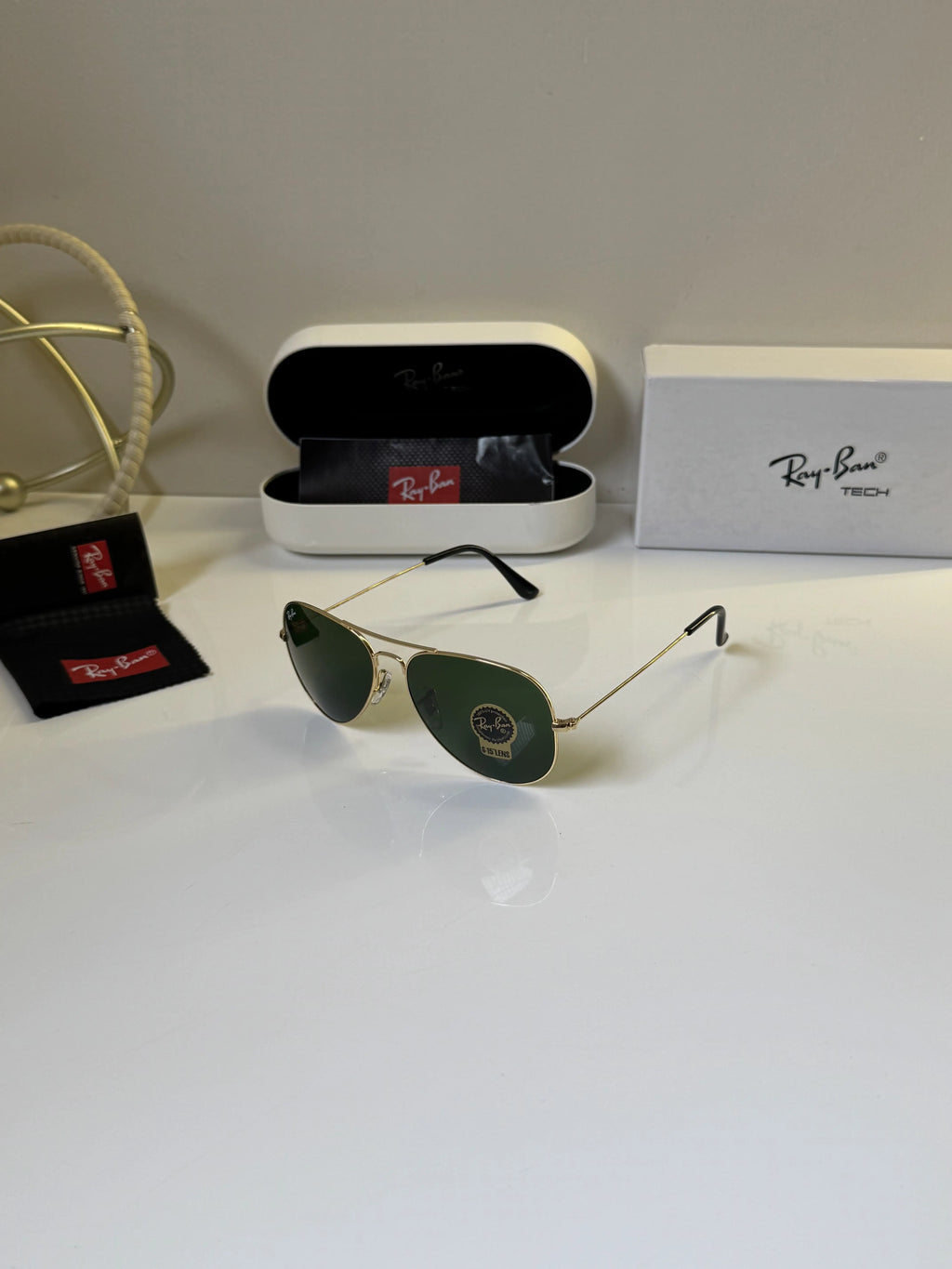 Rayban_3025_Gold_Green