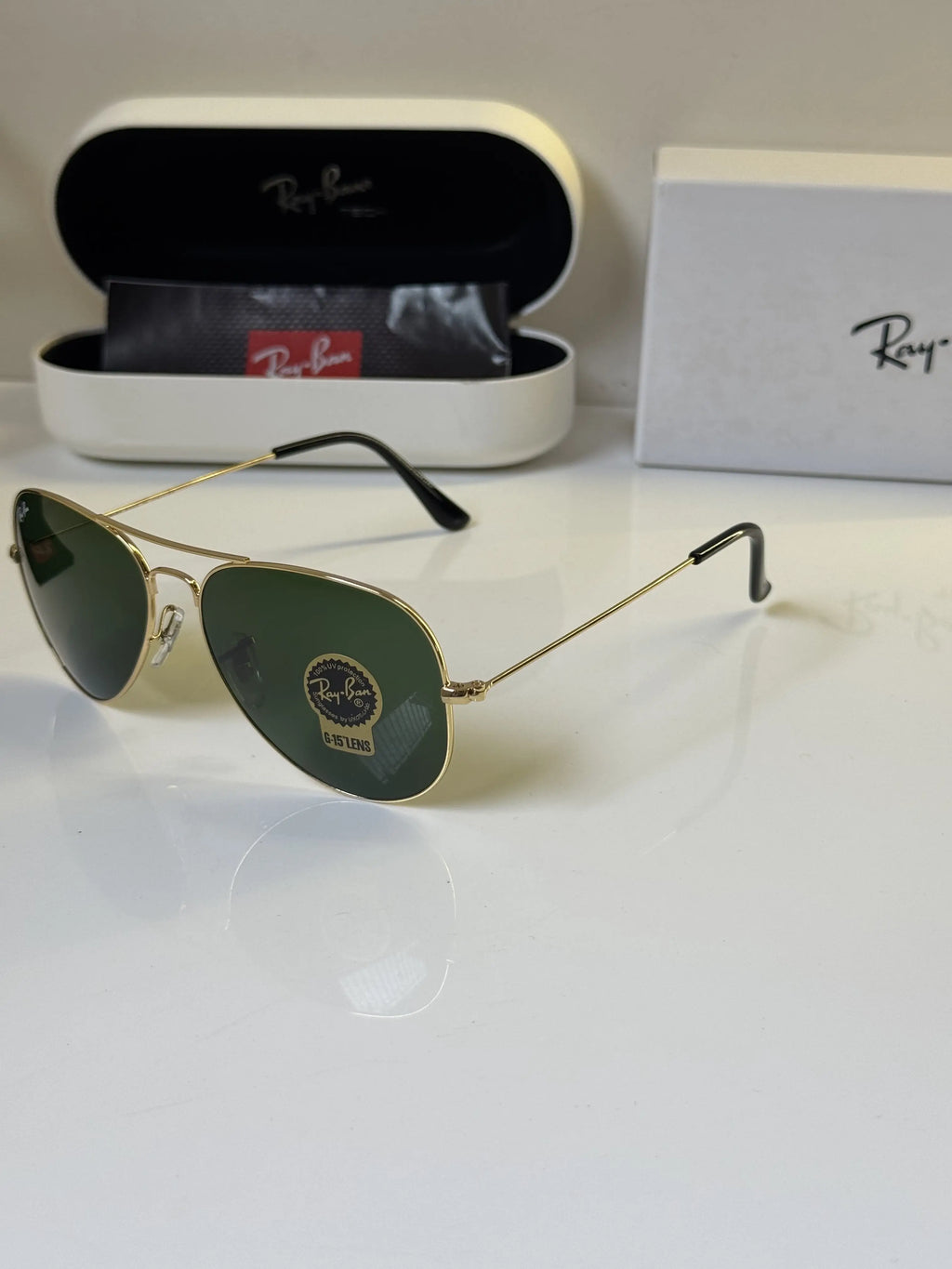 Rayban_3025_Gold_Green