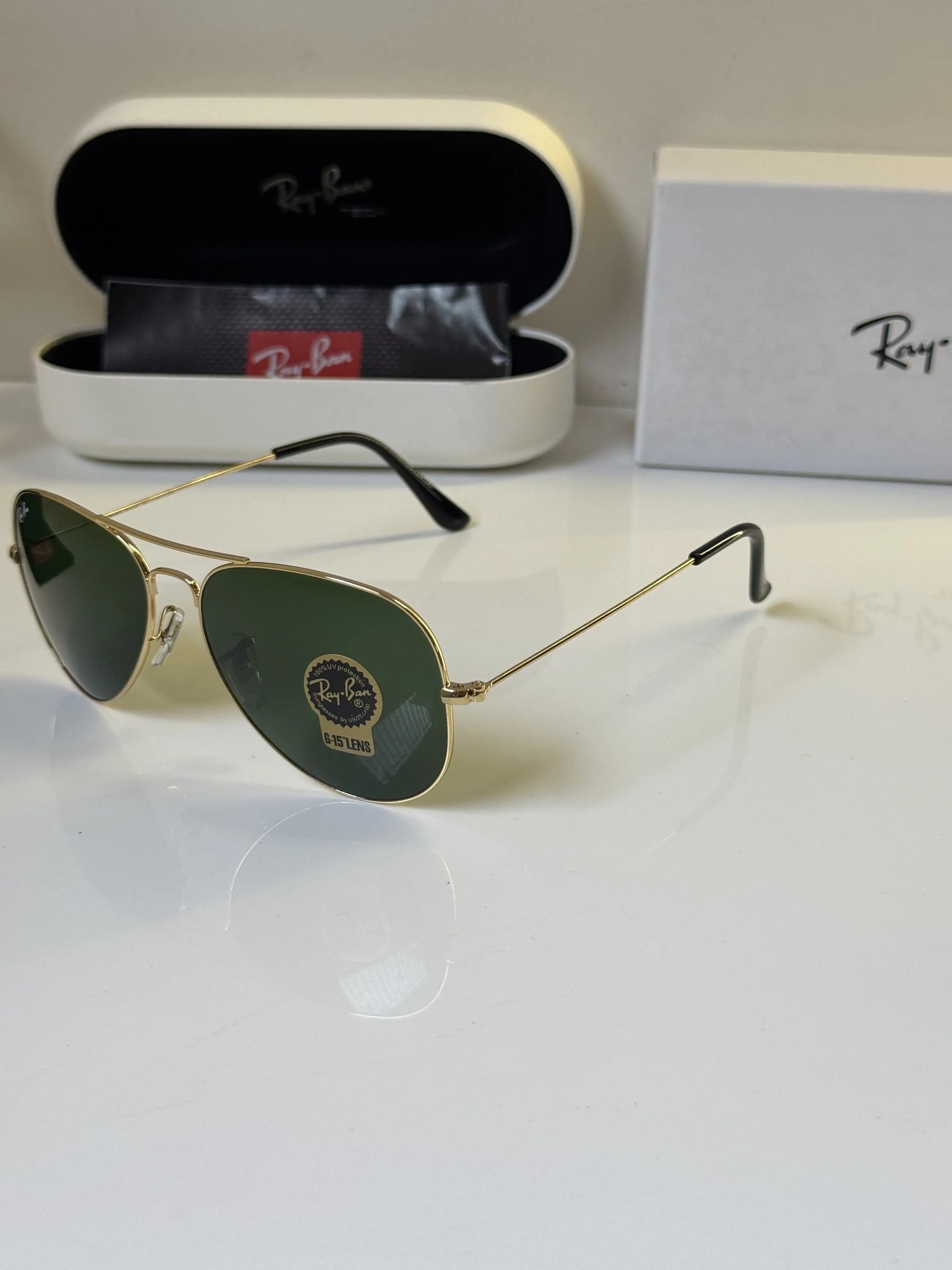 Rayban_3025_Gold_Green