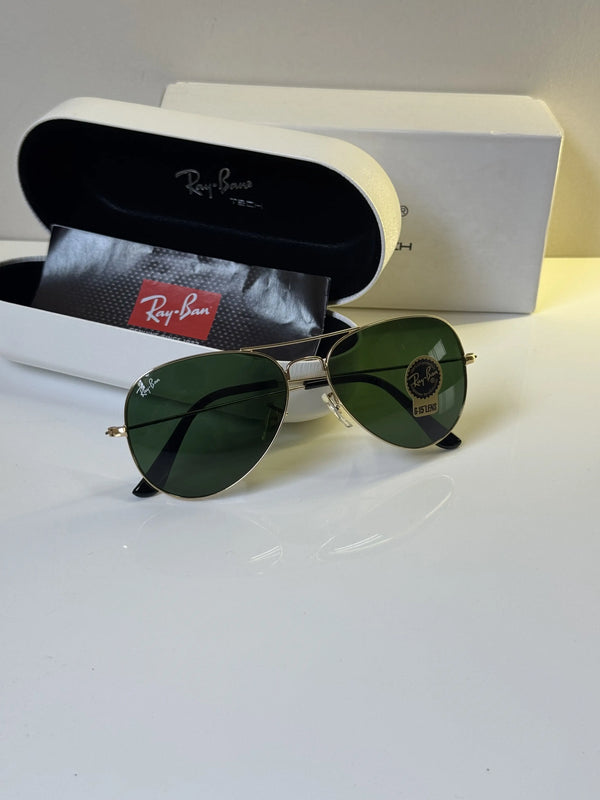 Rayban_3025_Gold_Green