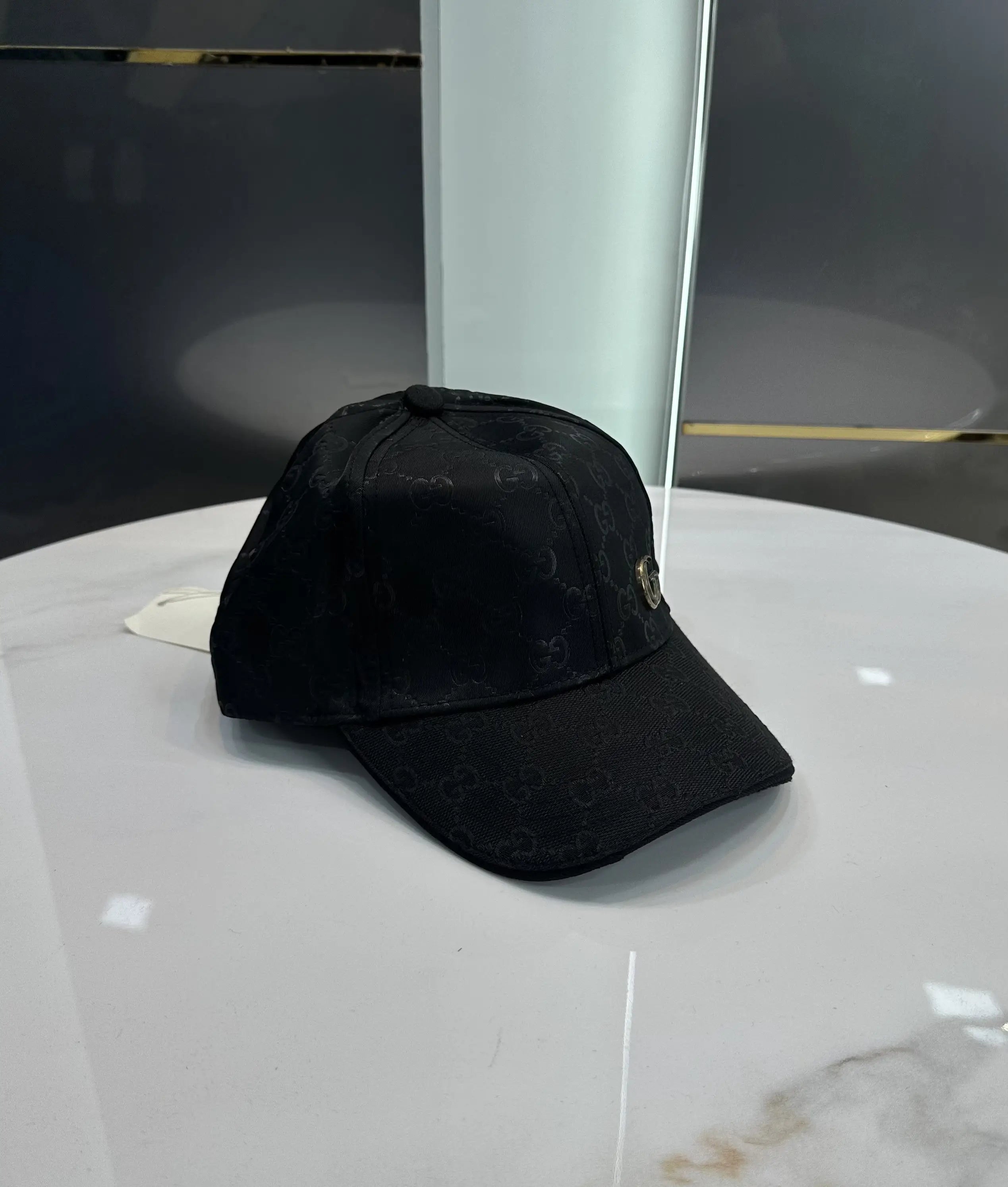 Gucc i Black Monogram Premium Imported 5120 Cap