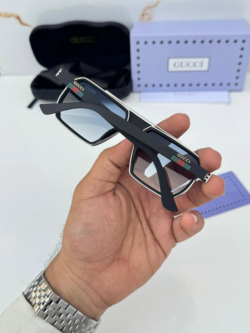 Gucci_9125_silver_blue