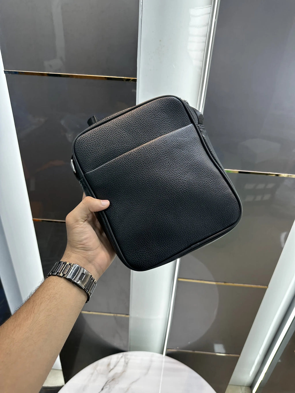 Louis Vuitto n Black Monogram Premium Sling Bag 2002