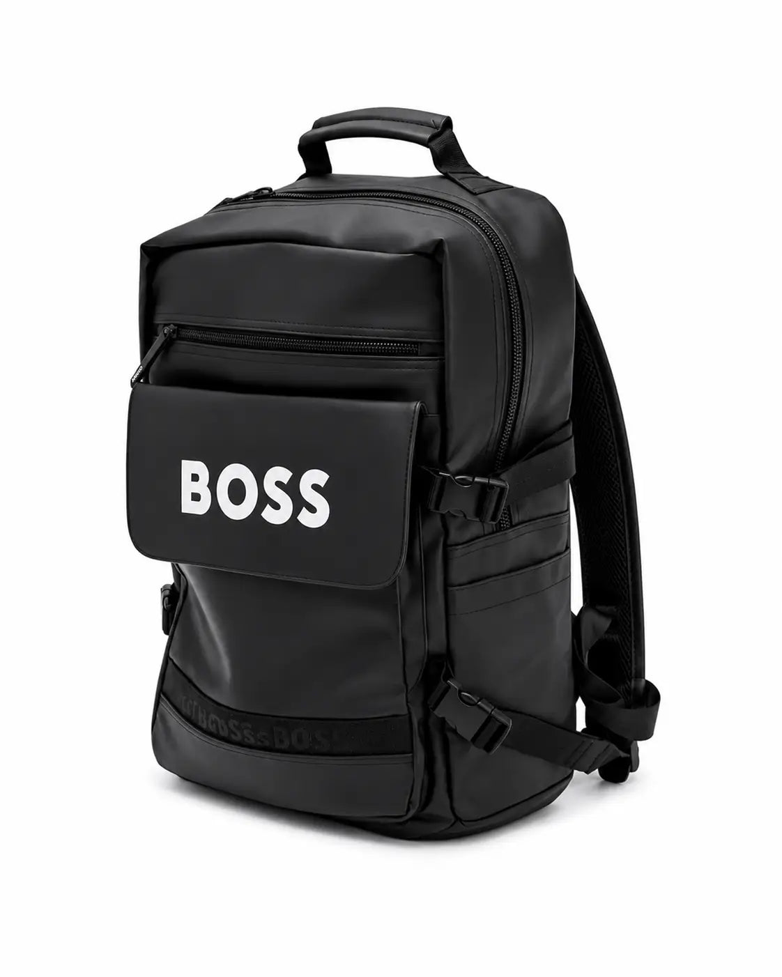 Hugo Bos s Black White Luxury Imported BackPack Bs5020