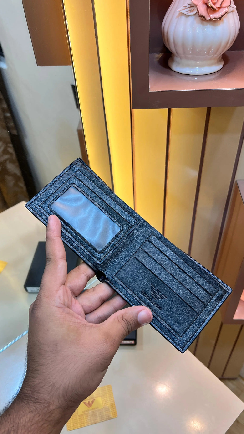 AX ARMANI EXCHANGE PREMIUM QUALITY WALLET WITH OG BOX