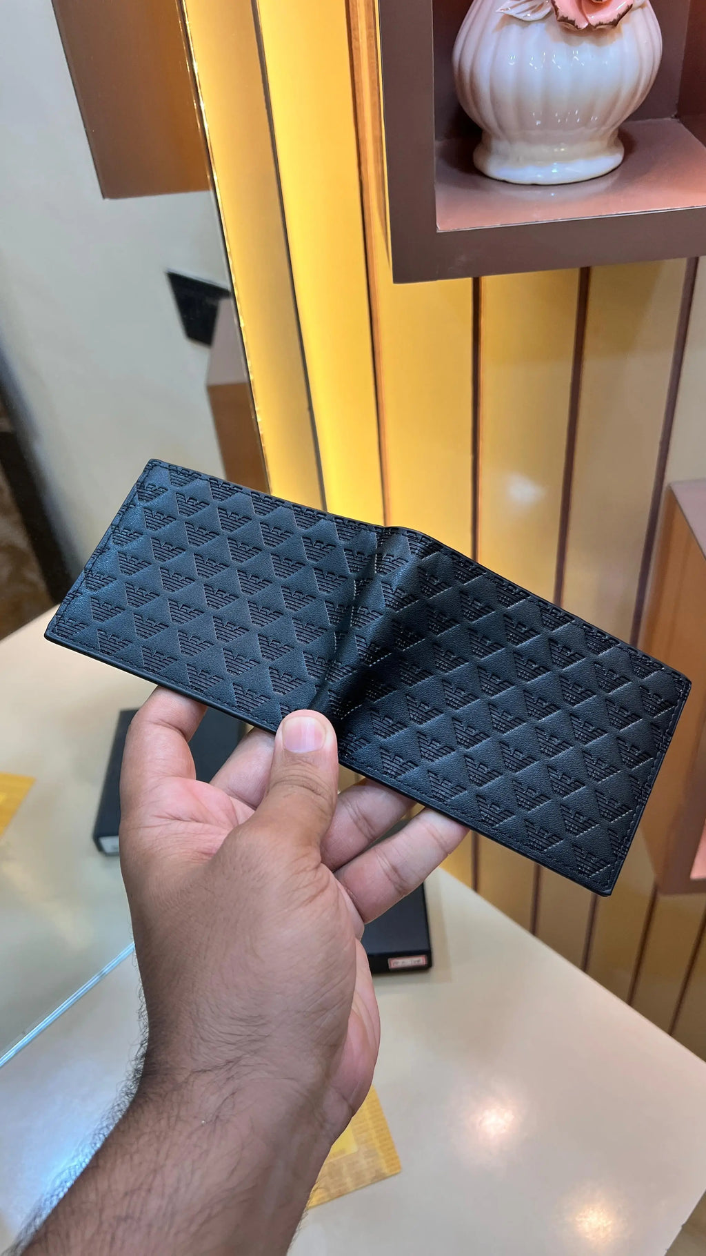 AX ARMANI EXCHANGE PREMIUM QUALITY WALLET WITH OG BOX