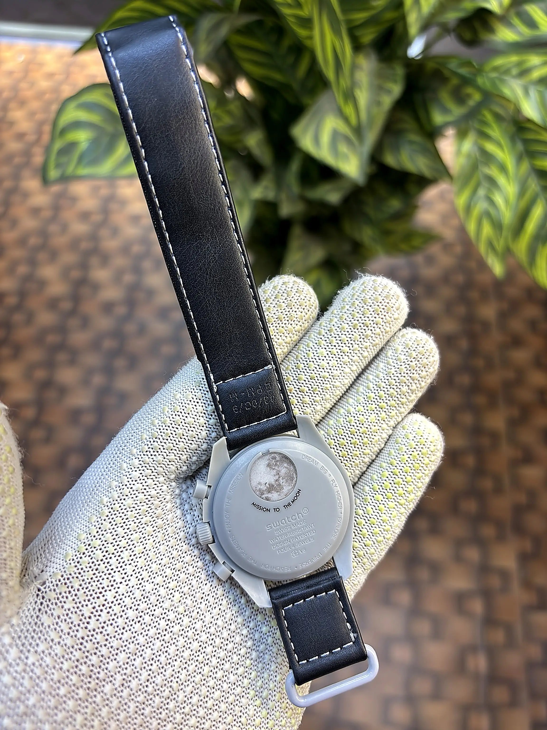 omega speed master swatch