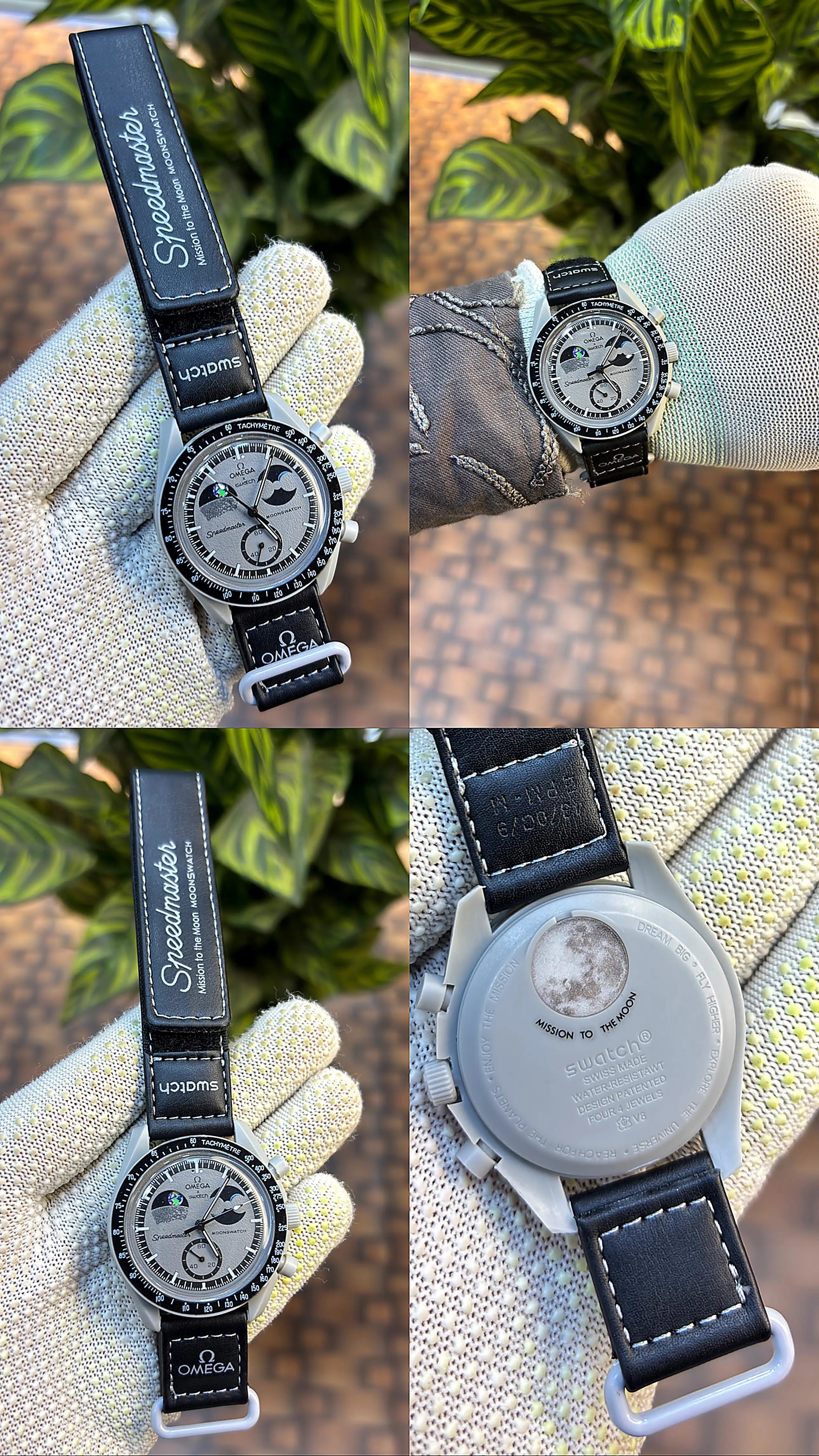 omega speed master swatch