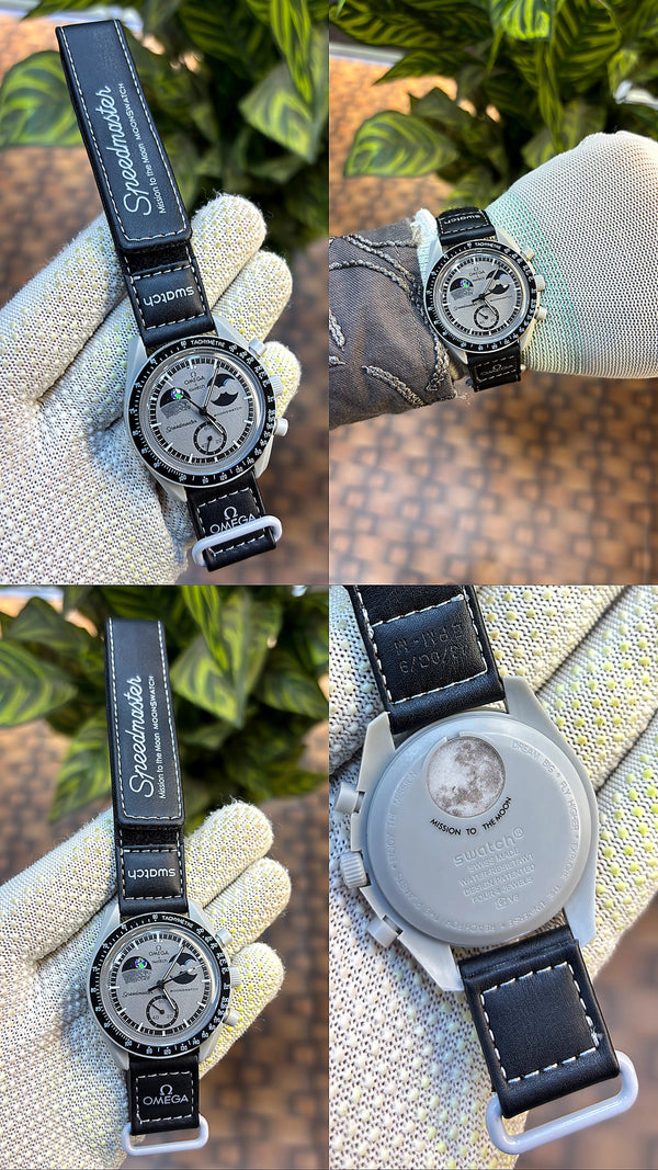 omega speed master swatch